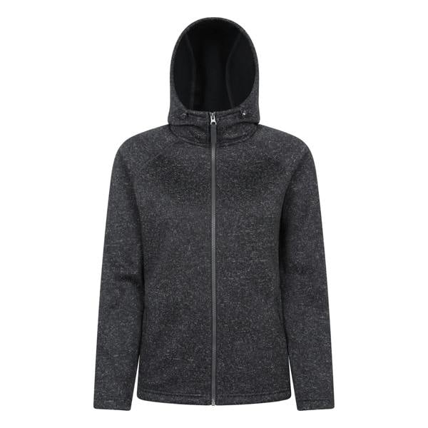 Mountain Warehouse Womens/Ladies Nevis Full Zip Hoodie - Dark Grey - 