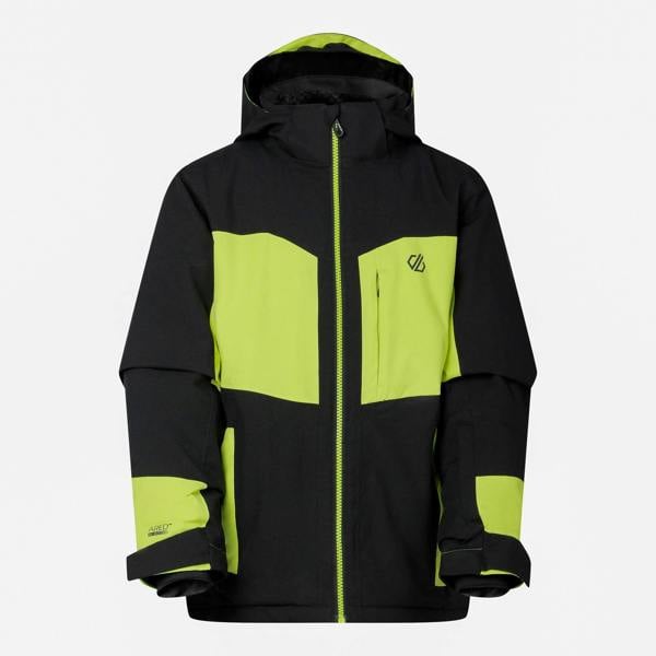 Dare 2B Childrens/Kids Rip It Ski Jacket - Black/Wild Lime - 