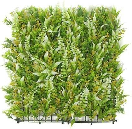 HYGRAD BUILT TO SURVIVE Artificial Boxwood Hedge Panels 50×50cm – Green Wall Screening, Pack of 12 | HYGRAD®
