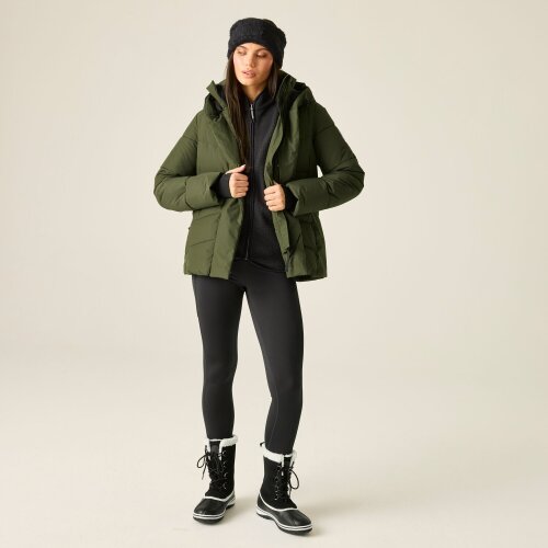 Dare 2B Womens/Ladies Lustre Padded Jacket - Dark Khaki