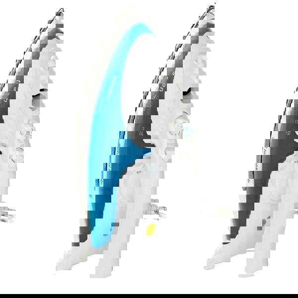 Russell Hobbs Steam Glide Travel Iron 22470, 760 W - White and Blue