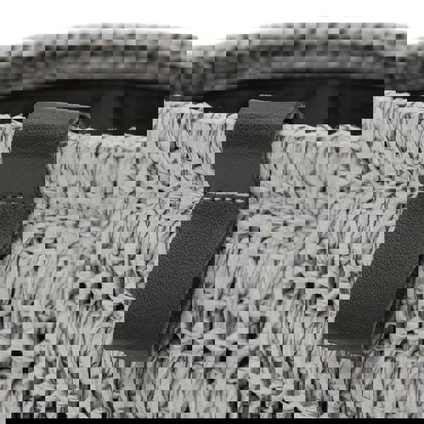 JVL Kenzi Rectangular Fabric Storage Baskets for Home Organisation, Set of 3