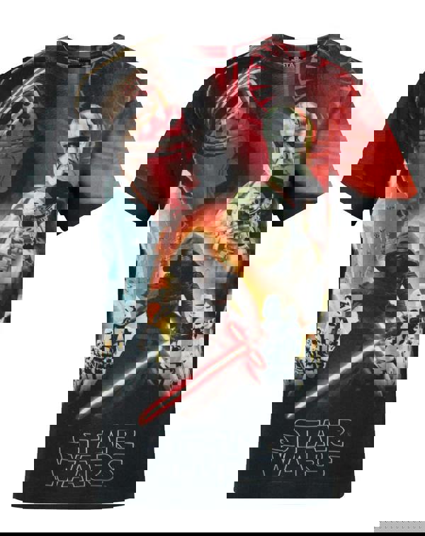 Star Wars Boys White Short Sleeved T-Shirt