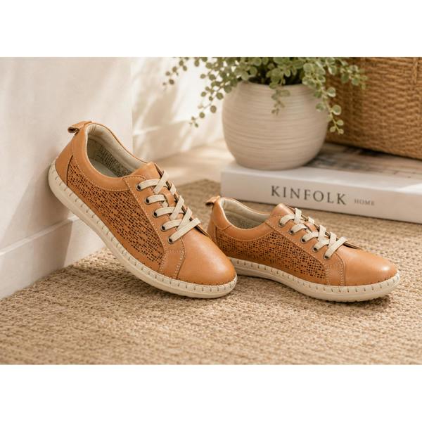 Mod Comfys SIENNA Casual Shoes Casual Shoes   in  Tan