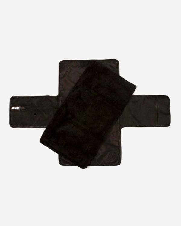 Tiba + Marl Etta Changing Clutch Black Woven