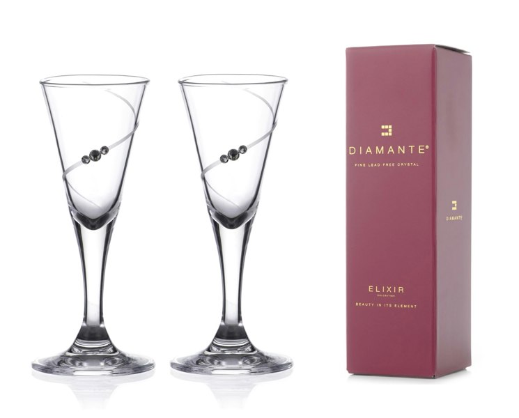Silhouette Stemmed Shot Glasses - Set of 2
