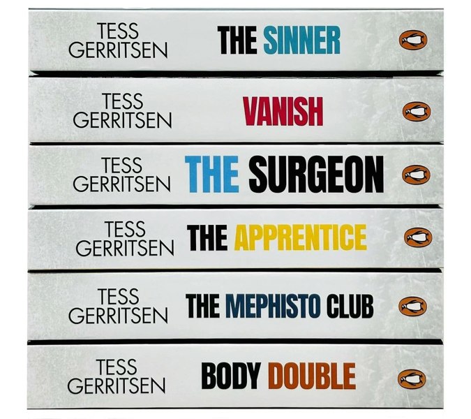 Bantam Tess Gerritsen Rizzoli & Isles Series 1-6 Books Collection Set