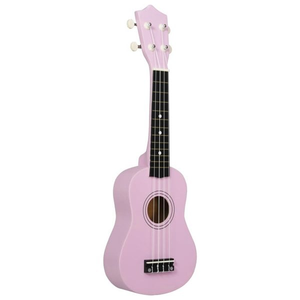 Berkfield Soprano Ukulele Set with Bag for Kids Pink 21"