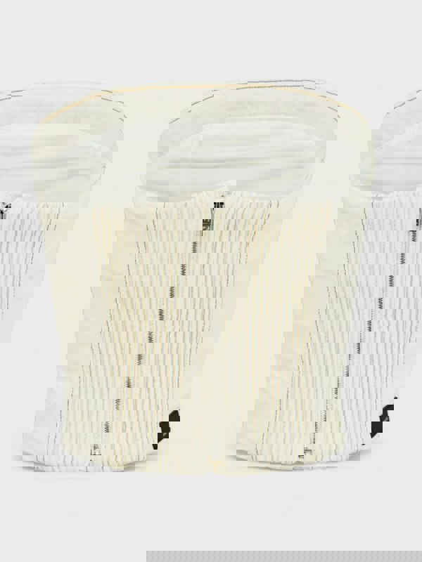 AMIRI Ma Bustier Bandeau Top Alabaster - Supplied FashionAmiri