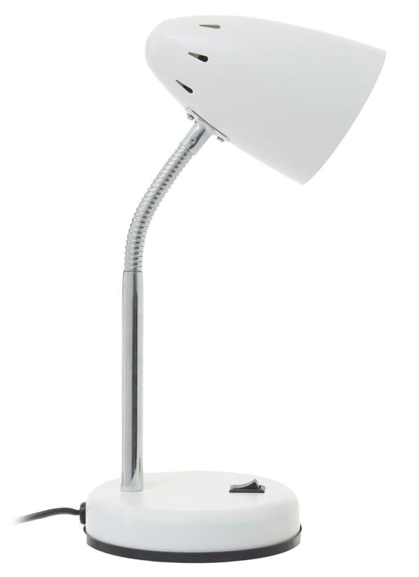 Flexi Matte White Desk Lamp