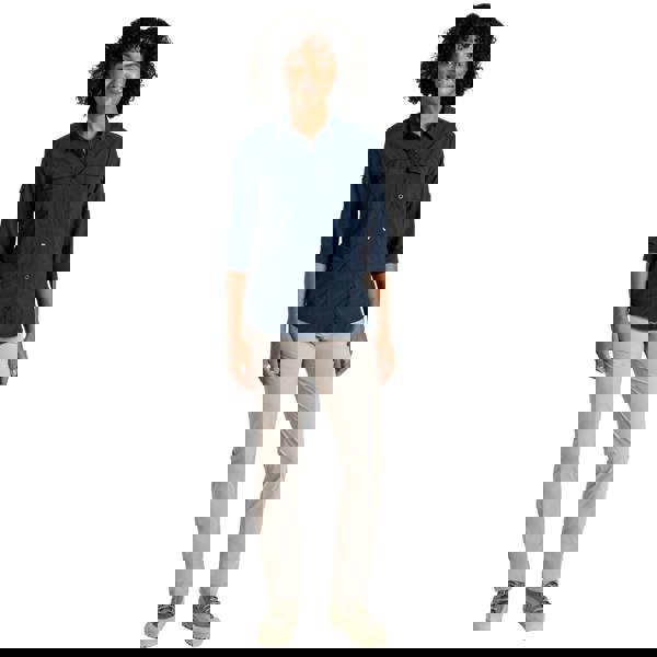 Craghoppers Womens/Ladies Adventure III Nosilife Long-Sleeved Shirt - Blue Navy - 