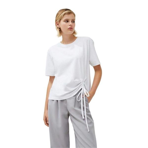 French Connection Womens/Ladies Ruched T-Shirt - Linen - 