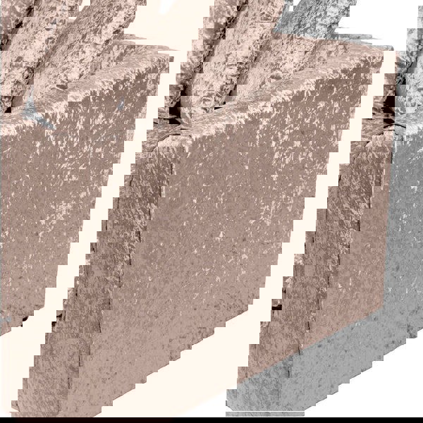 Dylan Crushed Velvet 4 Seater Fabric Corner Sofa in Mink