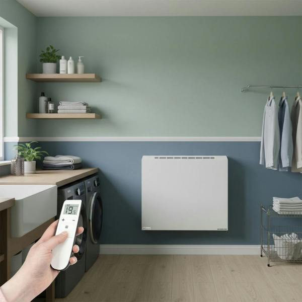 Mirrorstone Heating Mirrorstone 600W Air Infrared + Convection Heating Panel With Remote
