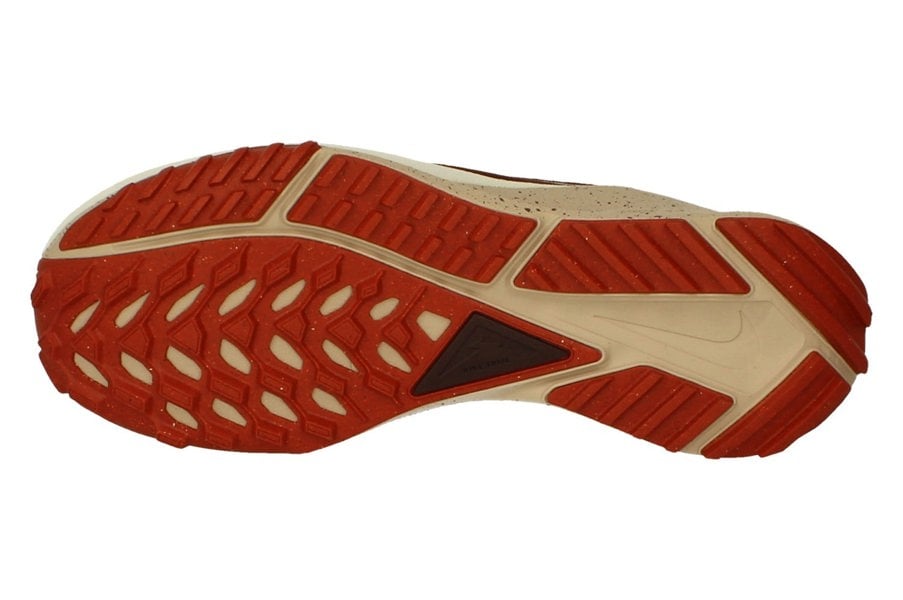 Nike React Pegasus Trail 4 Mens Dj6158 200 - Dark Pony Sail Picante Red 200 - Photo 4