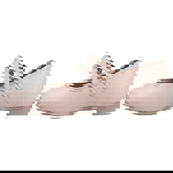 Hush Puppies Nancy Mary Jane Leather Women's Blush Flats