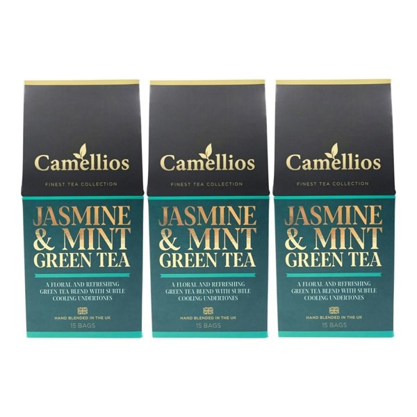 Jasmine & Mint Green Tea - Camellios