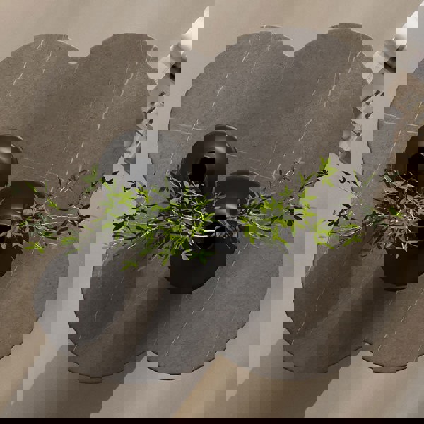 Lorna Side Table, Stainless Steel & Sintered Stone-Rit Concept-Rit Concept