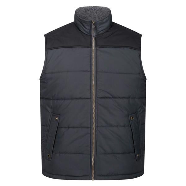 Regatta Professional Mens Standout Altoona Insulated Bodywarmer Jacket - Seal Grey/Black - 