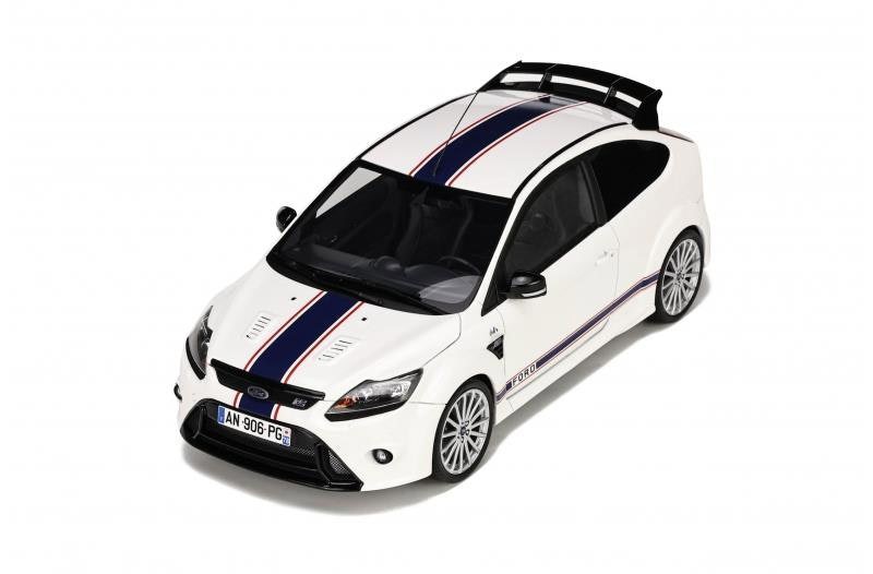 Otto 2010 Ford Focus MK2 RS Le Mans White 1:18 Scale Otto Mobile OT1009