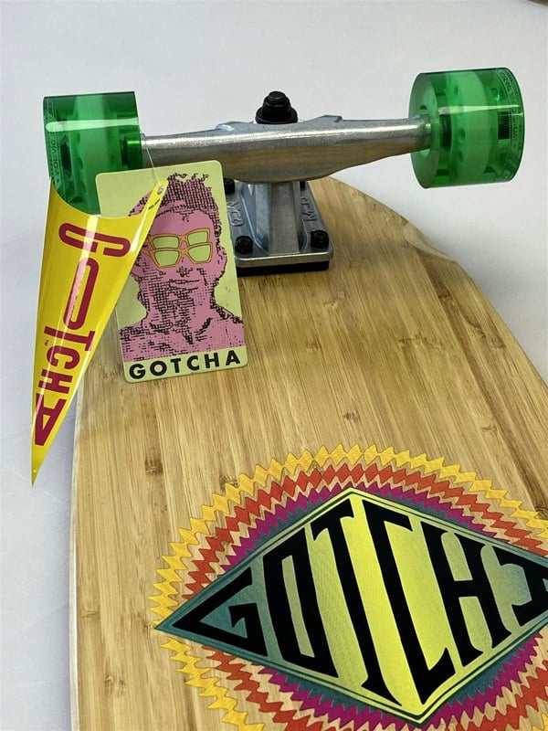Gotcha Skateboard Gotcha Monopatin Sunburst Surfer Truck Cruiser 33 Inch