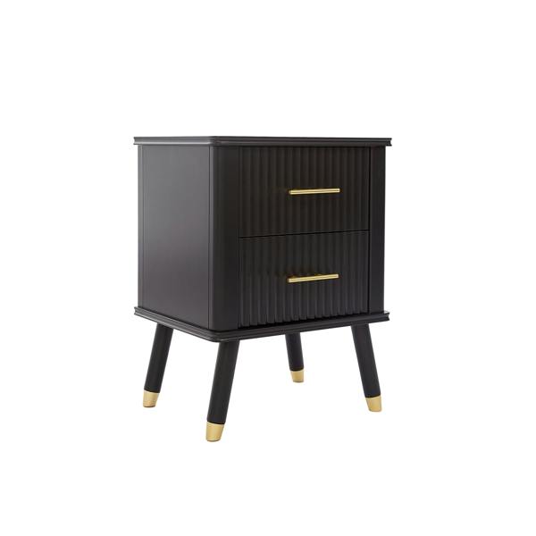 Cabinet Bits Cozzano 2 Drawer  Bedside Table