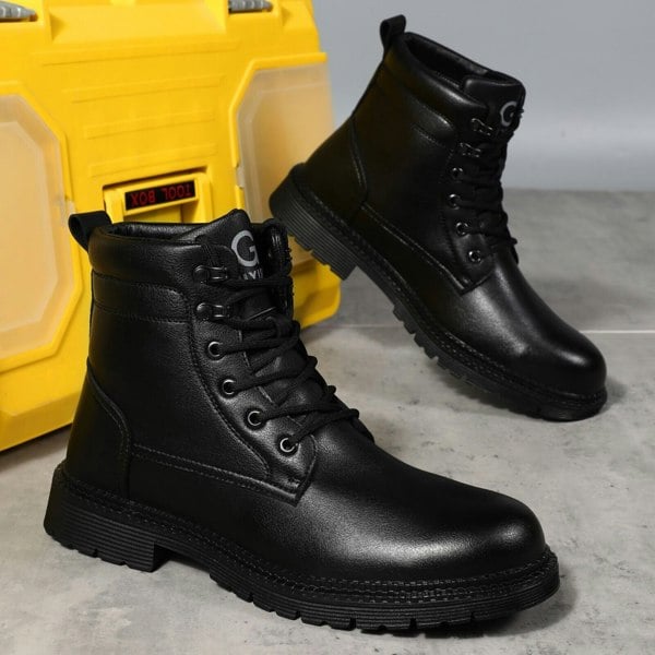 GUYISA N24 Steel Toe Cap Military Combat Safety Boots