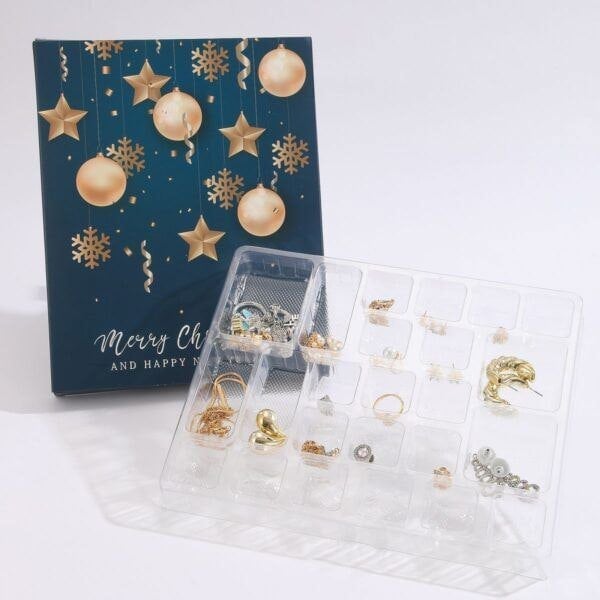 Leaper Christmas Golden Jewelry DIY Advent Calendar