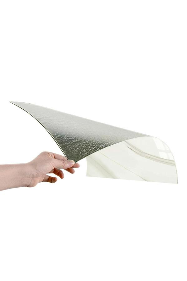Living and Home 10pcs Self-Adhesive Cream White Marble PVC Wallpapers, 40x40cm