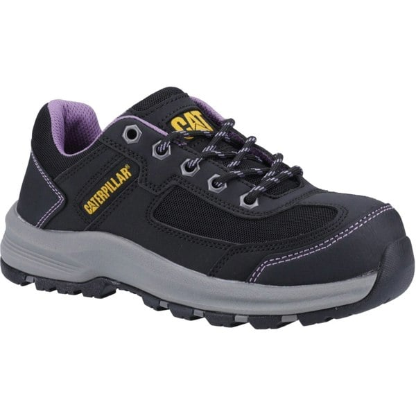 Caterpillar Elmore Work Shoes - Black/Lilac