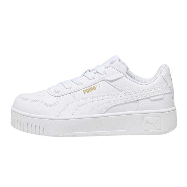 Puma Childrens/Kids Carina Street Platform Trainers - Puma White - 