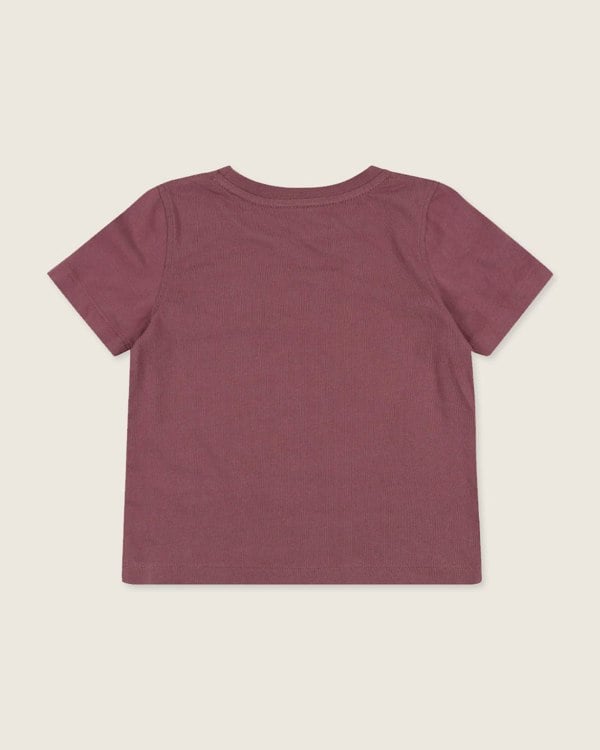 Gender-neutral organic cotton kids short-sleeve t-shirt