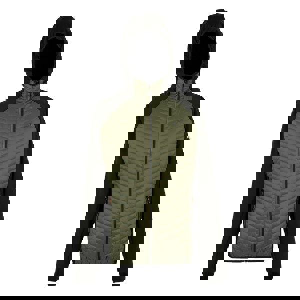 Regatta Mens Andreson Hybrid Jacket - Olive Night/Black