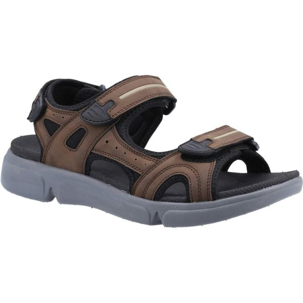 Hush Puppies Mens Castro Sandals - Brown