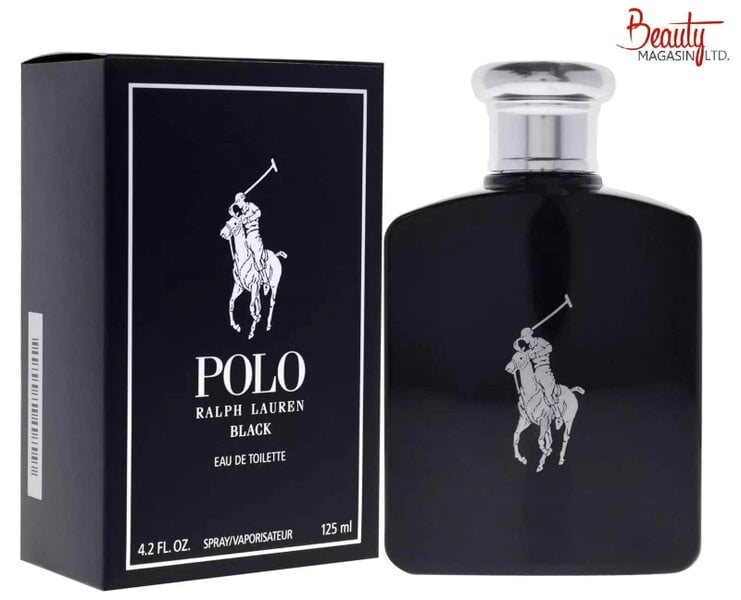 Ralph Lauren Polo Black 125ml Eau De Toilette EDT Spray For Him