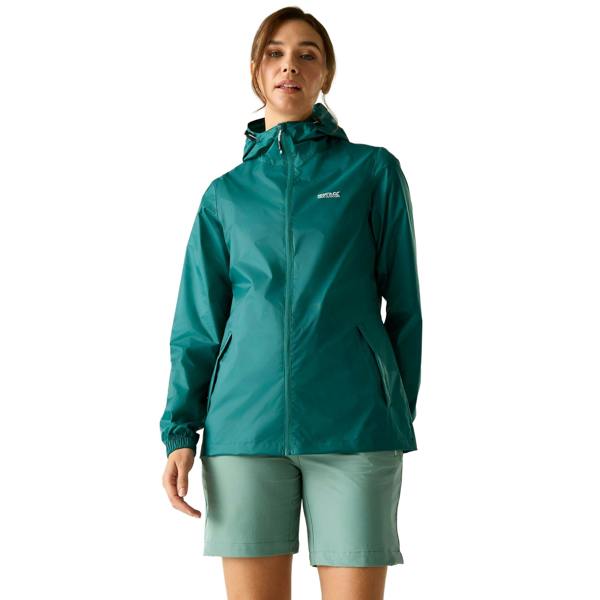 Regatta Womens/Ladies Pack It III Waterproof Jacket - Mediterranean Green - 