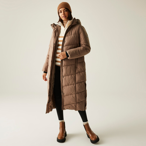 Regatta Womens Eloria Padded Jacket - Mocha