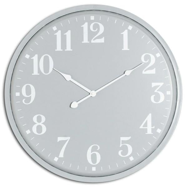 Hill Interiors Ashmount Wall Clock - Grey - 