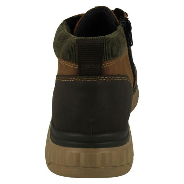 Rieker Mens Rieker Zip Up Lace Boots B0603