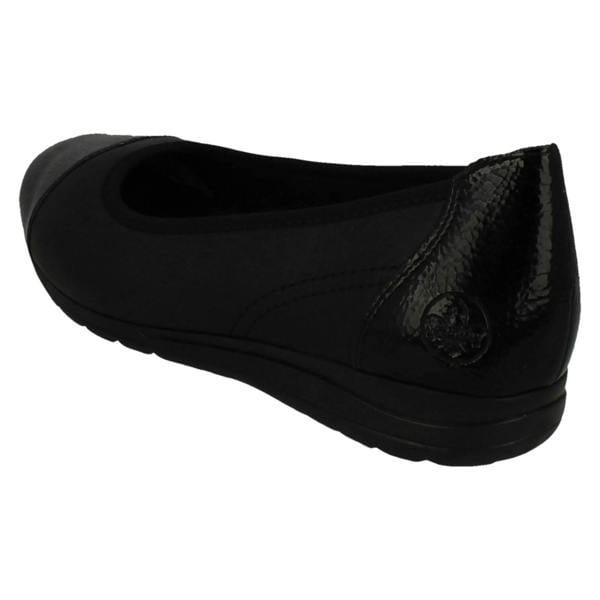 Rieker Ladies Rieker Slip On Ballet Pumps L9351