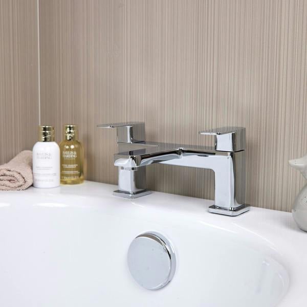 Flode Glan | Bath Filler | Chrome