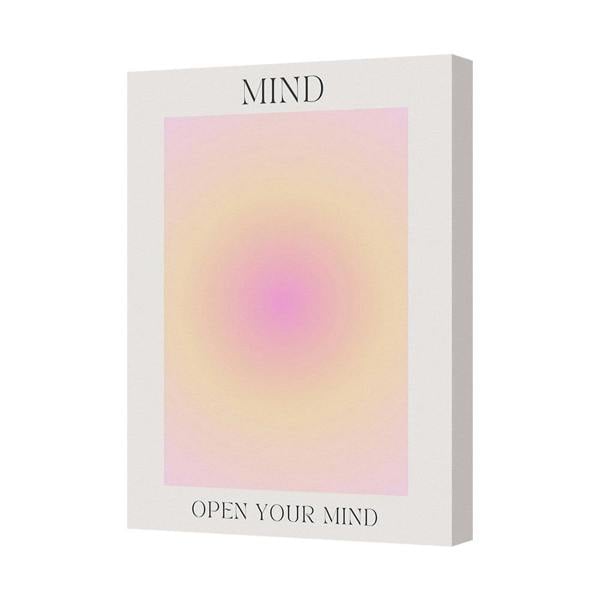 Benjamin Tate Design Mind Open Your Mind Canvas Wall Art Print Inspirational Home Decor