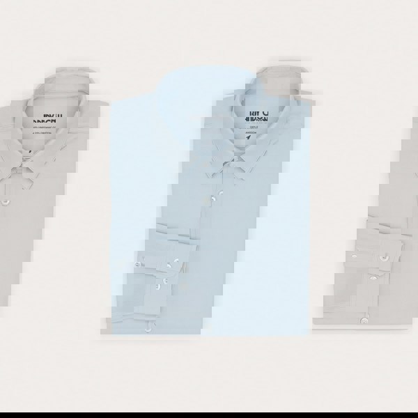 Randy Cow Morning Sky - Linen Shirt