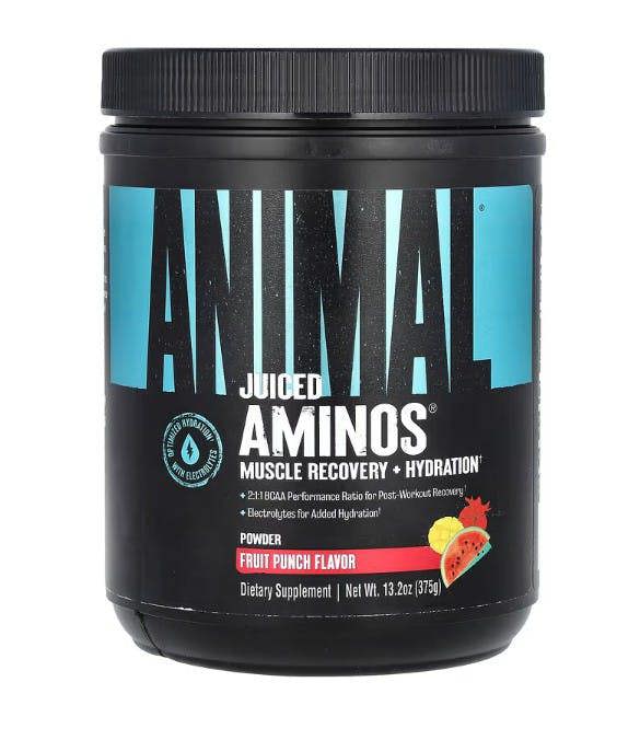Animal Animal Juiced Aminos, Fruit Punch - 375g