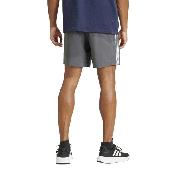 Adidas Mens 3 Stripes Shorts - Darkonix/White - 