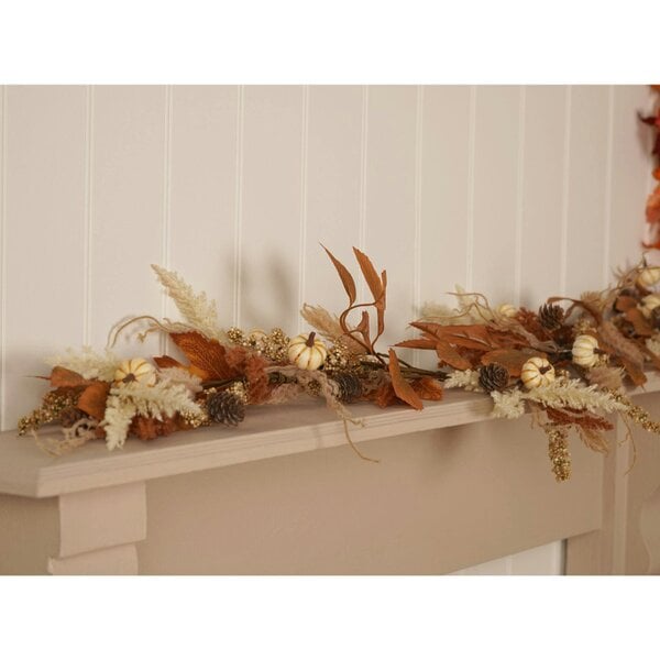 Country Living Neutral Autumn Garland