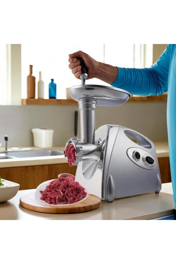 Living and Home 2800W Electric Meat Grinder Mincer Mixer Kitchen Tool Food Processor