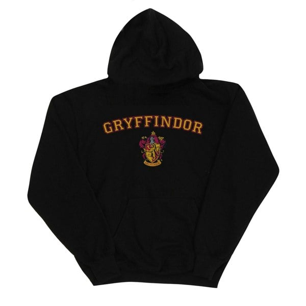 Harry Potter Boys Gryffindor Crest Hoodie - Black