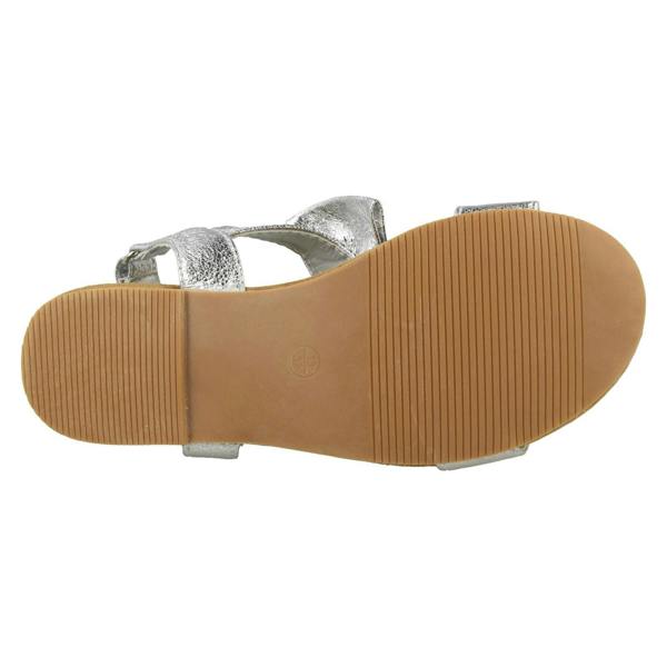 Spot On Girls Spot On Bow Trim Sandals