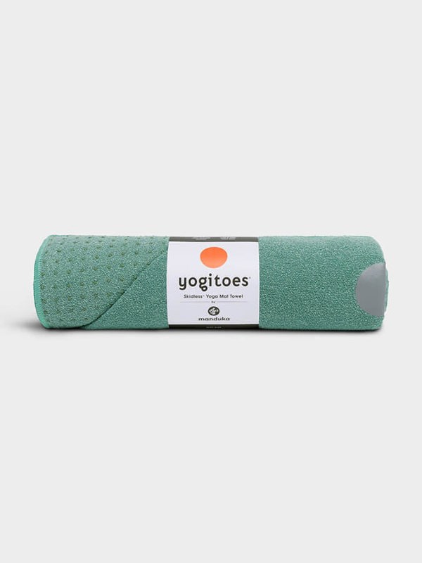 Manduka Yogitoes Mat Size rSKIDLESS Yoga Towels 71'' - Wasabi